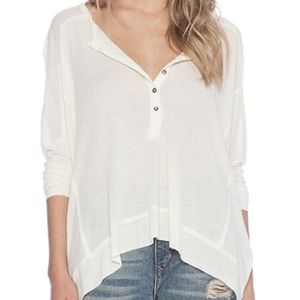 Free People Benedict Canyon Thermal Henley